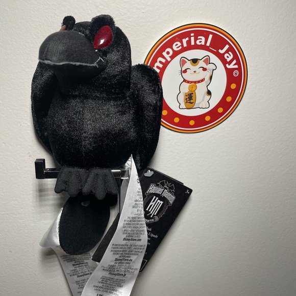 Disney Parks Haunted Mansion Raven Light Up Shoulder Pal - Picture 2 of 10